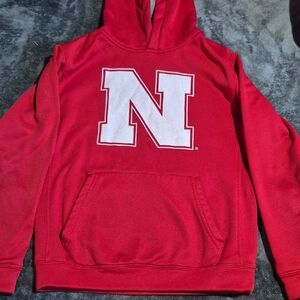 Campus Heritage Red and Gray Hoodie